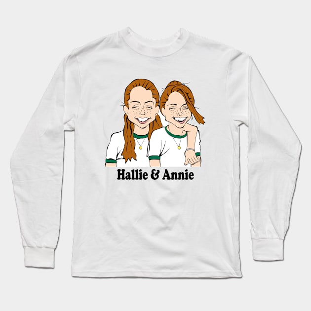 LINDSAY LOHAN PARENT TRAP FAN ART! Long Sleeve T-Shirt by cartoonistguy